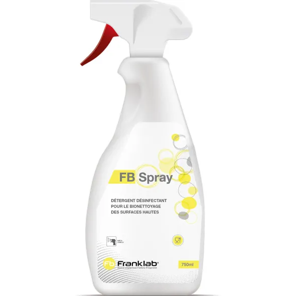 Détergent désinfectant FB spray - 12 flacons de 750 ml