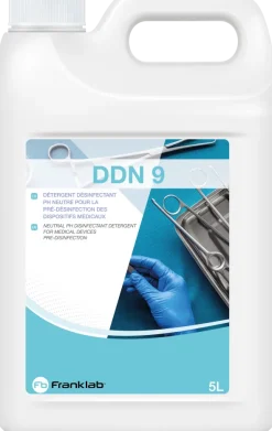 Détergent désinfectant neutre DDN 9 - 4 bidons de 5 l