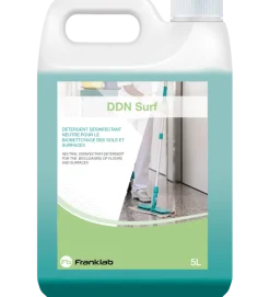 Détergent désinfectant neutre DDN Surf - 4 bidons de 5 l
