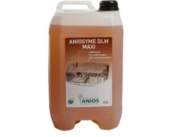 Détergent tri-enzymatique alcalin doux Aniosyme DLM Maxi - 1 carton de 1 bidon de 20L-