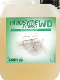 Détergent tri-enzymatique Aniosyme Synergy WD - 1 carton de 2 bidons de 5L-