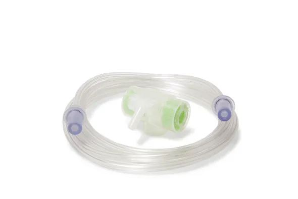 Echangeur de Chaleur et d'Humidité nez artificiel Hydro- Trach T MkII - tuyau à oxygène 1,80m - 1 boite de 40 unités