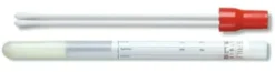 Ecouvillon standard amies liquide 2 tiges plastique bouton viscose stérile x 50