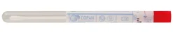 Ecouvillon tige plastique pointe dacron rouge x 100