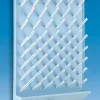 Egouttoir ps gris clair longueur 450 mm hauteur 630 mm 72 tiges ø 16 mm