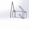 Egouttoir 1 urinal - 1 bassin - 1 bocal égouttoir - set - égouttoir set hospitalier