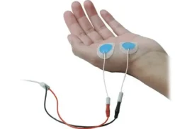 ELECTRODE ADHESIVE 28X20MM-MINIFIL 10CM-MALE 0.7MM TP-12/PK CONNECTEUR MALE 0.7MM TP - ELECTRODE EN AG/AGCL