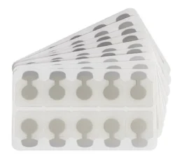 ELECTRODE ADHÉSIVE NUTAB AG/AGCL- 100/PK NUTAB - REQUIERT DES FILS PINCE CROCO , (10X10)