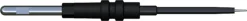 Electrode aiguille isolée - lot de 5 - Ø 0,8 x 22 mm - droite - l. 40 mm - emmanchement Ø 2,4 mm