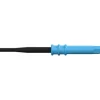 Electrode aiguille monopolaire anti-adhésive - lot de 10 - isolée droite - Ø 0,9 x 16 mm - l. 50 mm -
