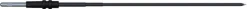 Electrode de coagulation - Ø 1 mm - droite - isolée - l. 120 mm - emmanchement Ø 2,4 mm