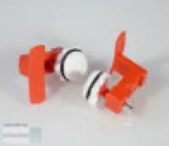 ELECTRODE MONOPODE ADULTE-ROUGE-5/PK