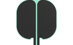 Electrode neutre en silicone NESSY RePlate 200 - double zone réutilisable - surface de contact 194 cm2