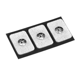 Electrode à pression UU - l. 22 x 33 mm - 1 carton de 300 1 carton de 300 électrodes