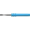 Electrode spatule monopolaire antiadhésive - lot de 10 - droite - 2,3 x 19 mm - l. 50 mm - emmanchement Ø 2,4 mm