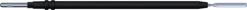 Electrode spatule - 2,3 x 19 mm - droite - l. 120 mm - emmanchement Ø 2,4 mm
