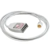 Embase ECG 10 fils M1949A - l. 2,7 m 1 sachet de 1 câble