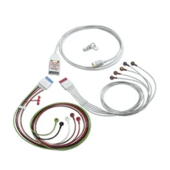 Embase ECG 10 fils M1663A - l. 2 m 1 sachet de 1 câble