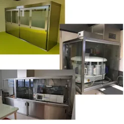 Enceinte de confinement pour automate sur piètement de longueur 1200 mm - achat
