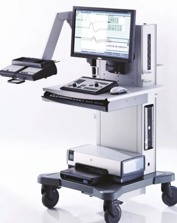 Enregistrement 8 voies min. électromyogrammes pour examens de routine clinique-amplificateur et interface si besoin