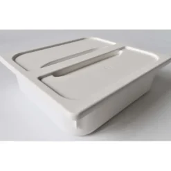 Ensemble bac et couvercle - 354 x 325 x 100 mm - autoclavable