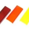 Ensemble de 5 filtres de couleurs : Bleu - Rouge - Orange
