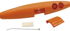 Ensemble face avant banane orange - face avant, capot, filtre et 2 colliers pour générateur