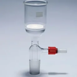 Entonnoir buchner filtrant en verre DURAN avec prise de vide GL14 125 ml disque Ø 60 mm porosité 4 rodage 29/32