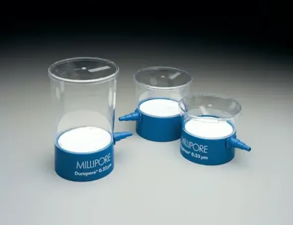 Entonnoir de filtration Steritop Threaded Bottle Top Filter, 500 ml, 45mm, membrane PES, 0,22 µm, x12