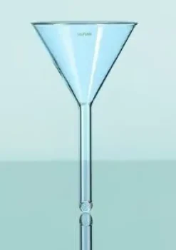 Entonnoir verre duran à tige courte ø 70 mm