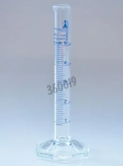 Eprouvette graduation bleue en verre borosilicaté 3.3 classe A normax 2 l