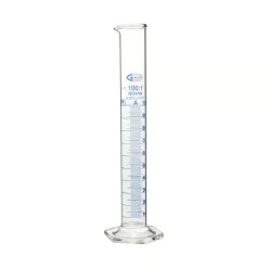Eprouvette graduée base hexagonale classe A 50 ml premium Line