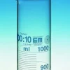 Eprouvette graduée classe A 250 ml cc Duran x 2