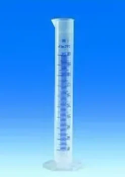Eprouvette h/f 1000 ml PP graduationbleu classe B x 6