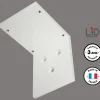 Equerre murale pour lampes LID x 1