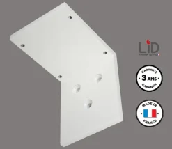 Equerre murale pour lampes LID x 1