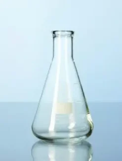 Erlenmeyer verre borosilicaté 3.3 Super Duty col étroit gradué 100 ml Ø ext 64 mm hauteur 105 mm
