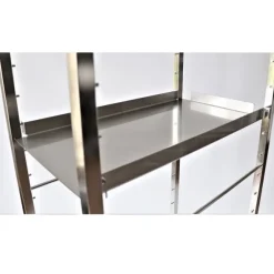 Etagère 3 bords relevés - inox - 305 mm