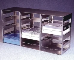 Etagère horizontale cryotubes 1,2 ml 12 étages x 1