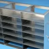 Etagère horizontale 30 5 x 6 niveaux boîtes 130 x 130 x 32 mm