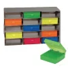 Etagère inox 12 emplacements pour boîte starstore 100 pour congélateur armoire