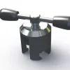 Etau de fixation sur rails DIN inox