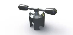 Etau de fixation sur rails DIN inox