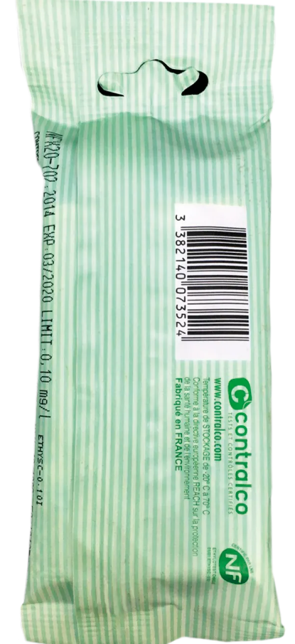 Ethylotest chimique à usage unique - taux 0,2 g/l de sang - lot de 300