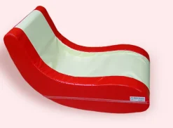 Fauteuil à bascule - berceuse en mousse - dimensions 185 x 85 x 100 cm