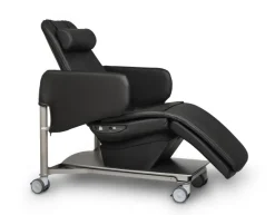 Fauteuil bien-être Wellness Chair de démonstration - ignifuge - support à roulettes - noir