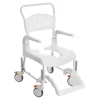 Fauteuil de douche et toilettes Etac Clean - hauteur variable, blanc