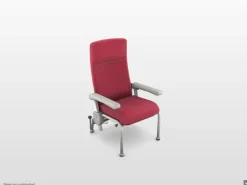 Fauteuil Hypnos - patins - accoudoirs réglables - assise prévention escarre