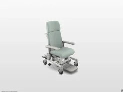 Fauteuil Iris - h. variable - dossier/assise synchronisé - frein centralisé arrière - assise prévention escarre