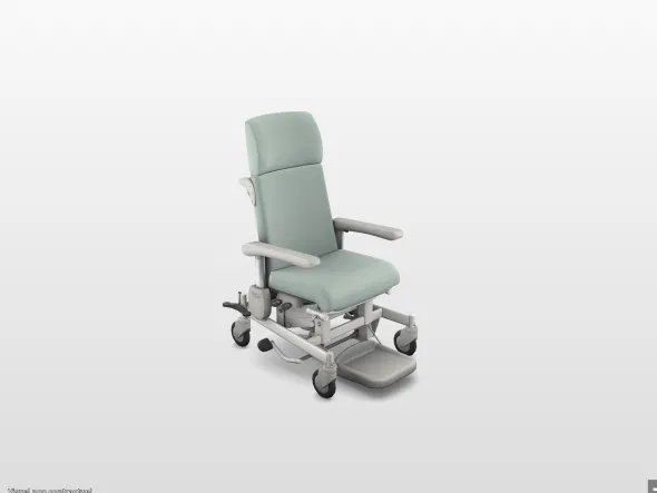 Fauteuil Iris - h. variable - dossier/assise synchronisé - frein centralisé arrière - assise prévention escarre